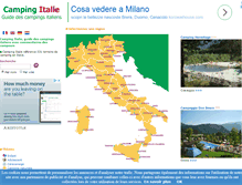 Tablet Screenshot of campingitalie.com